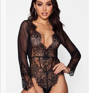 Boohoo Laced Long Sleeve